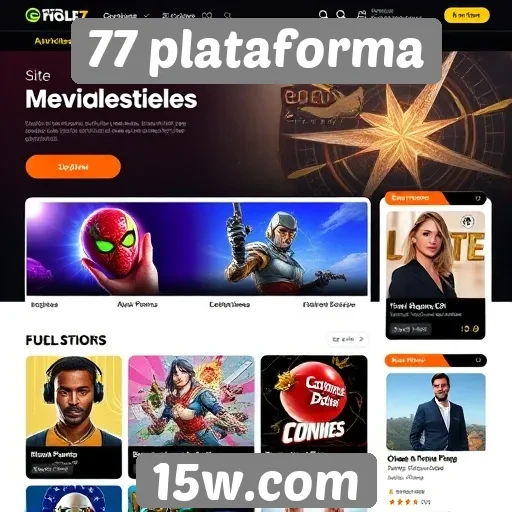 Novidades na interface do site 77 plataforma